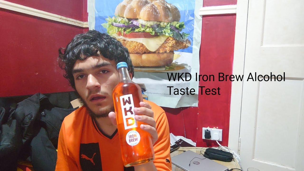 WKD Iron Brew Alcohol Taste Test YouTube