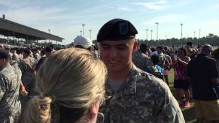 First Hugs on Family Day - Fort Jackson, SC 2015