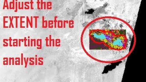 Adjust the EXTENT to "same as extent"