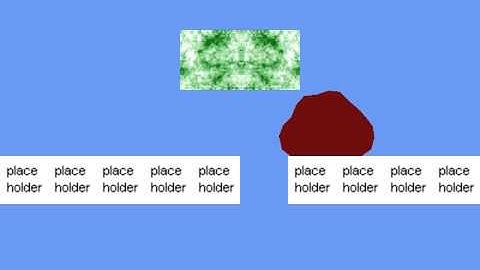 Blob Collision Test With A Map