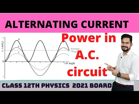 6 power in ac circuit II   ncert exapmle || board 2021 by ssp sir