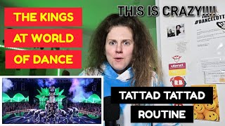 DANCER REACTS THE KINGS - FROM INDIA - TATTAD TATTAD ROUTINE AT WORLD OF DANCE