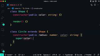 The Ultimate TypeScript Course，Classes, Interfaces:Abstract Classes and Methods