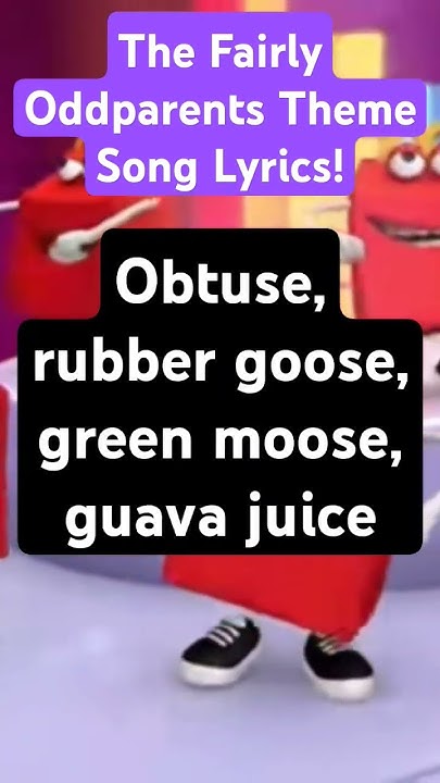 fairly odd parents rhyme lyrics