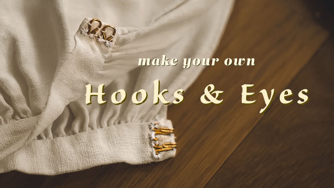 Place and Sew Hooks and Eyes Correctly 