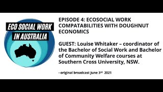 ECO SOCIAL WORK IN AUSTRALIA (2021): 'Eco-social work compatibilities with Doughnut Economics.'