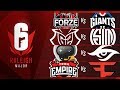 SIX MAJOR RALEIGH - Quartas-de-Final - FORZE vs GIANTS / SSG vs SECRET / FAZE vs EMPIRE / G2 vs TSM