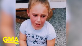 Olympian mom 'trains' with her daughter and it's hilarious | GMA