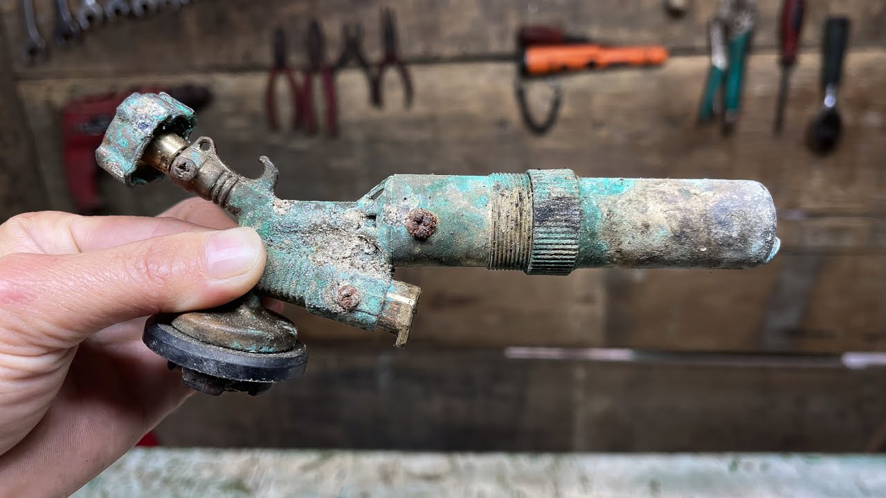 Reviving an Ancient Brass Object Heavily Oxidized | Electrolysis Restoration