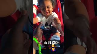 Kodak Black kick’n it with his daughter #triggasent #kodakblack #shorts Wealth