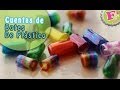 DIY: Cuentas hechas de Botes Plásticos// Plastic bottle beads