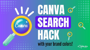 Canva Search Hack: Find Templates and Elements in Your Brand Colors