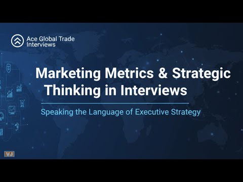Role of Talking About Marketing Metrics and Frameworks: International Business Interviews thumbnail