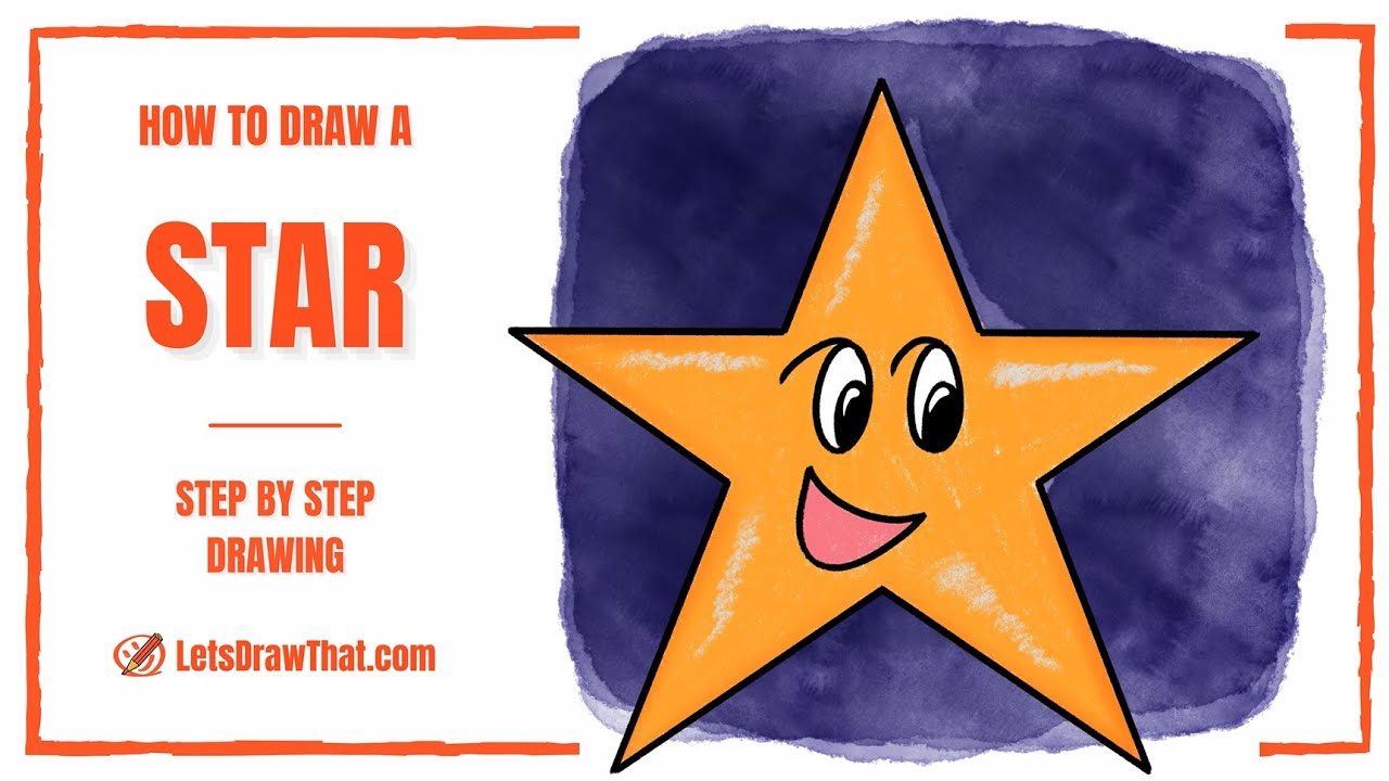 How to Draw a Star: The Easy and the Fun Way - YouTube