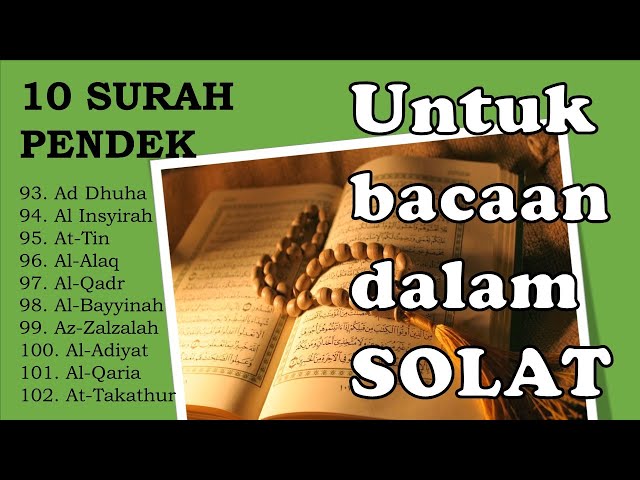 SURAH PENDEK |  SURAH DALAM SOLAT class=