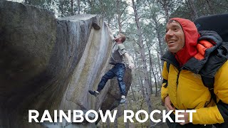 Alex Honnold & @tobysegar Try rainbow rocket 7c+/8a