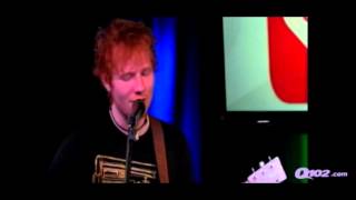 Ed Sheeran Performs &quot;You Need Me, I Don&#39;t Need You&quot; @ Q102