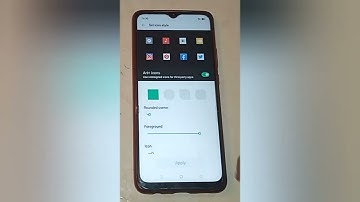 how to increase icon size in oppo f15, increase icon size setting oppo f15