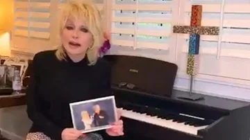 What did Kenny Rogers wife say about Dolly Parton?