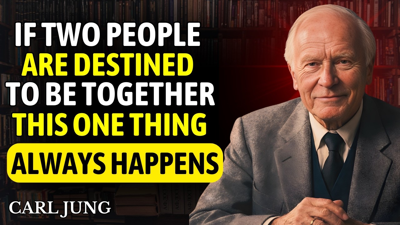 IF TWO PEOPLE ARE DESTINED TO BE TOGETHER, THIS ONE THING ALWAYS HAPPENS | CARL JUNG.