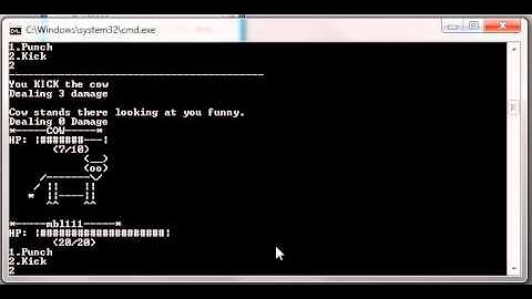 [Tucora]-a text based Game