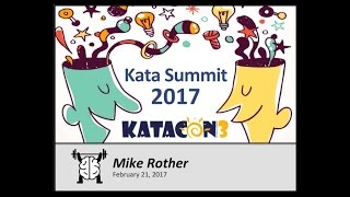 KataCon3 Opening Keynote - Mike Rother