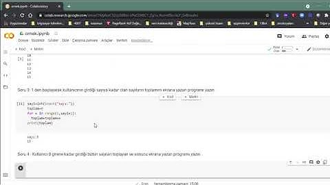 Python algoritma çözümleri