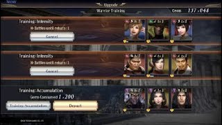 WARRIORS OROCHI 4_ Unlock Warrior Training 3 - Increase Team (9 officers) Guan Yinping - Hard