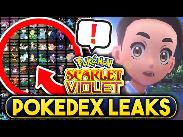 ALL 230+ RETURNING POKEMON LEAKED UPDATED! GEN 9 POKEDEX! Pokemon Scarlet & Violet  Leaks! 
