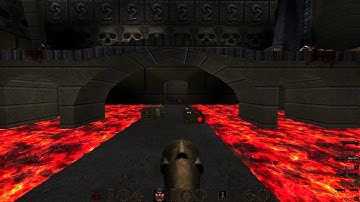 Quake - Episode 3 - E3m6 - Chambers Of Torment [All Secrets]