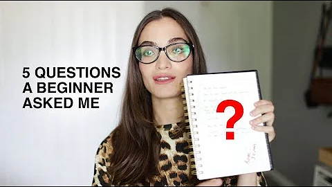 5 questions a beginner photographer decided to ask...