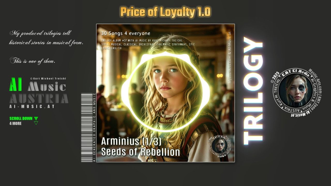 Arminius 1/3 — Full Album Visualizer (Musical • Cinematic • Epic)