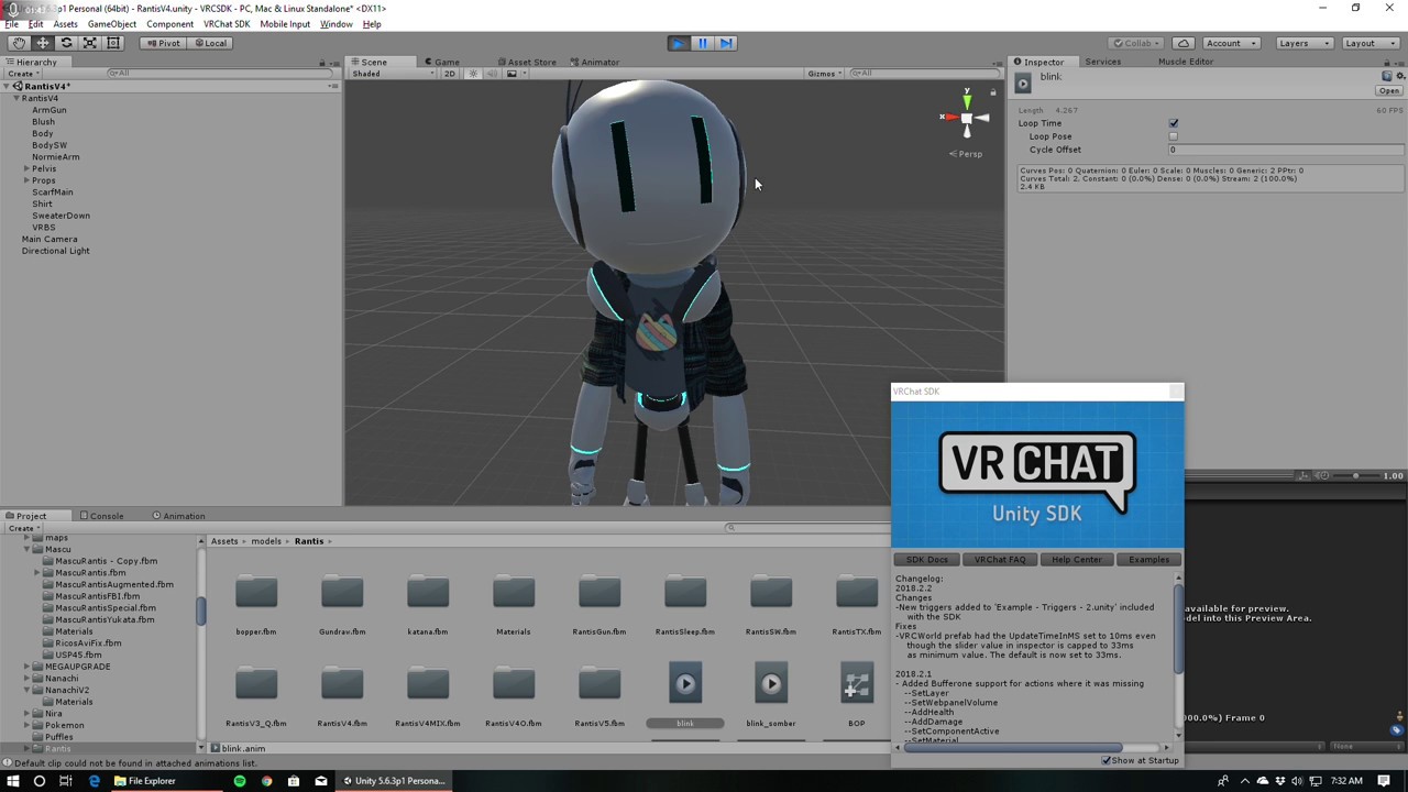 vrchat avatars with animations