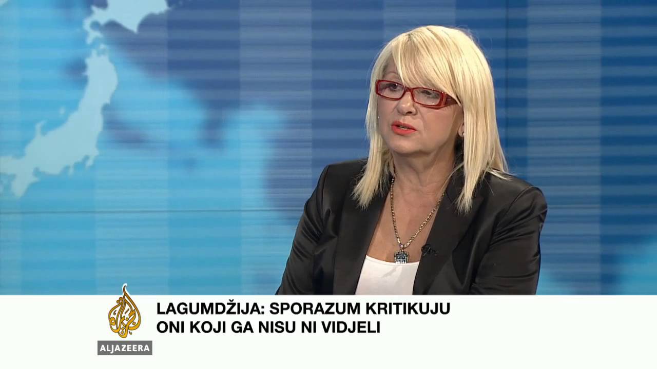 ليديا كوراتش تتحدث عن ردود الفعل العامة على اتفاق دوديك-لاجومدزيجا الجزيرة البلقان