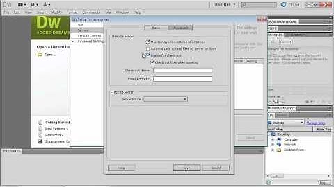 Dreamweaver CS5. Tutorial. Creating your first websaite (2 of 6).wmv