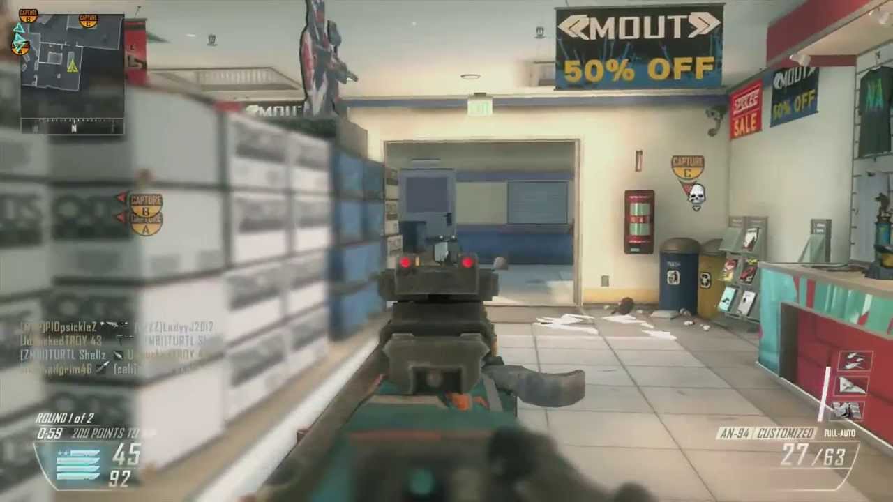 Black Ops 2-Aqua and Breach Camo (Double Lodestar)