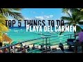 Top 5 Things To Do in Playa del Carmen | What To Do in Playa del Carmen
