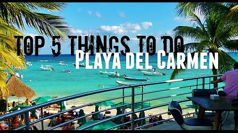 Top 5 Things To Do in Playa del Carmen | What To Do in Playa del Carmen