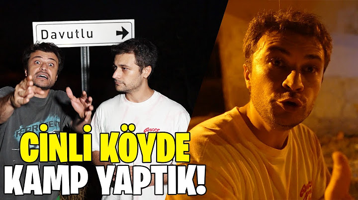 CİNLİ KÖYDE KAMP YAPTIK! | DAVUTLU KÖYÜ