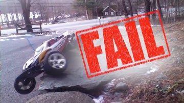 RC FAILS - Traxxas Rustler And Teton - FUNNY