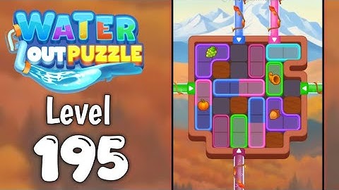 Water Out Puzzle Level 195 Walkthrough