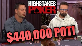 MASSIVE $440,000 Pot vs Garrett Adelstein  HIGH STAKES POKER TAKES with Daniel Negreanu 07
