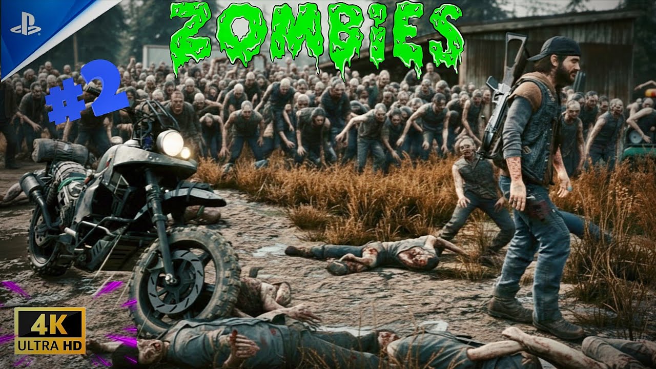 Days Gone 😱 Zombie Horde Attack | Dangerous Survival Gameplay- part 2 