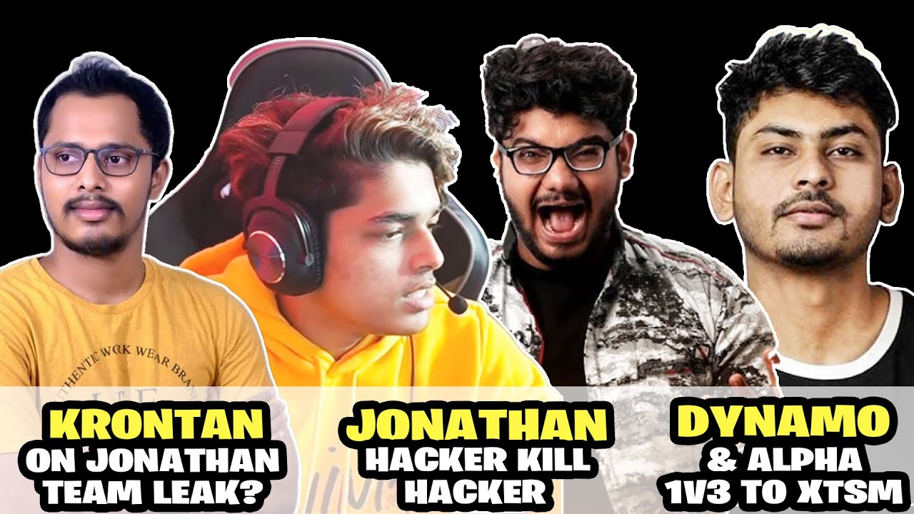Kronten On Jonathan Team Leak? | How Jonathan Kill Hacker | Dynamo & Alpha React On 1V3 To XTSM