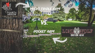 The BEST CAMERA ARM For The Mobile Hunter LWCG Pocket Arm vs. Fourth Arrow Talon Micro Triple Arm