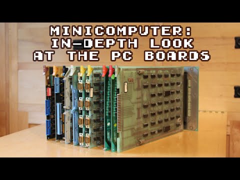 Minicomputer Part 4: In-depth Look at all the Computer PCBs