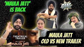 Punjabi Reaction on The Legend of Maula Jatt (2022) Official Old vs New Trailer