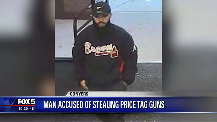 Man accused of stealing price tag guns in Conyers