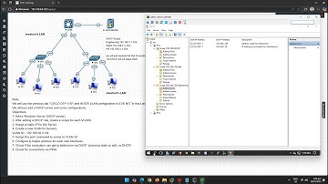 Using Windows Server as a DHCP server in EVE-NG