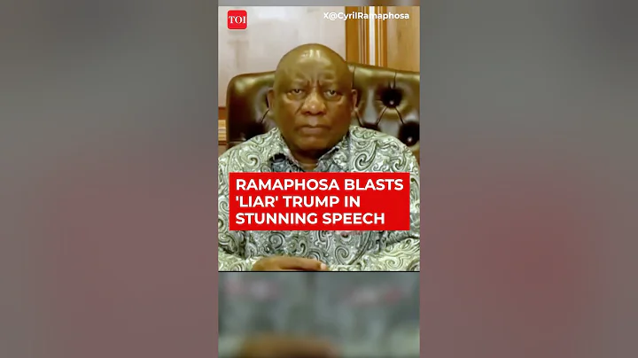 'You're No One To Dictate Us': Ramaphosa Blasts 'LIAR' Trump; Slams U.S. Action Against South Africa